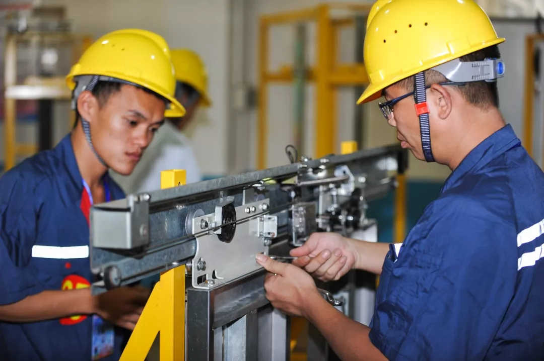 江门市第一届五邑杰出工匠技能竞赛电梯安装维修工